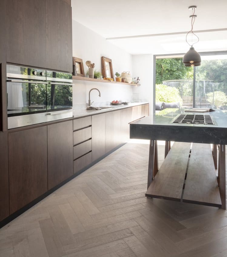 Istoria Bespoke Sawn Sable By Naked Kitchens 